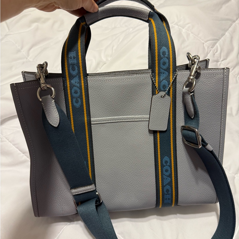 Coach Leather Bag with Strap